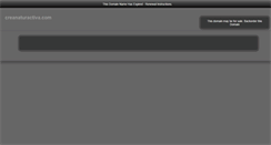 Desktop Screenshot of creanaturactiva.com